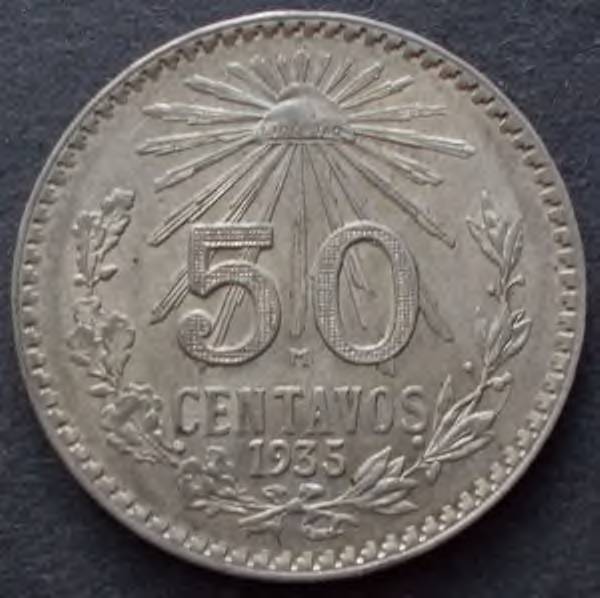 Mexico-1935-50-Centavos